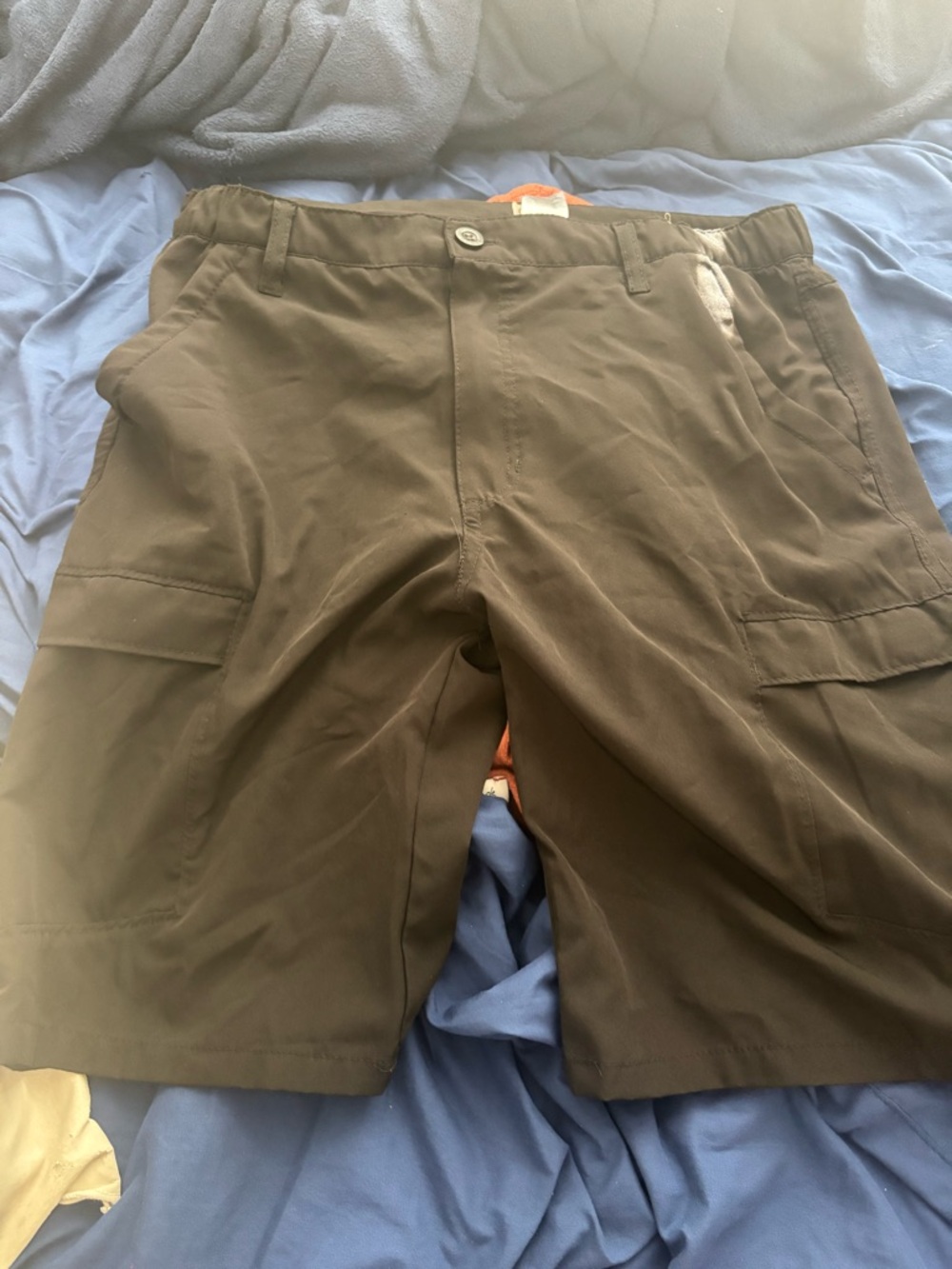 Men's Cargo Shorts in Dark Olive — Durable Everyday Utility